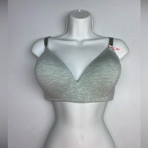 NWOT LVR MOTTLED GRN Lightly Lined Wireless, 38DD, *P1090